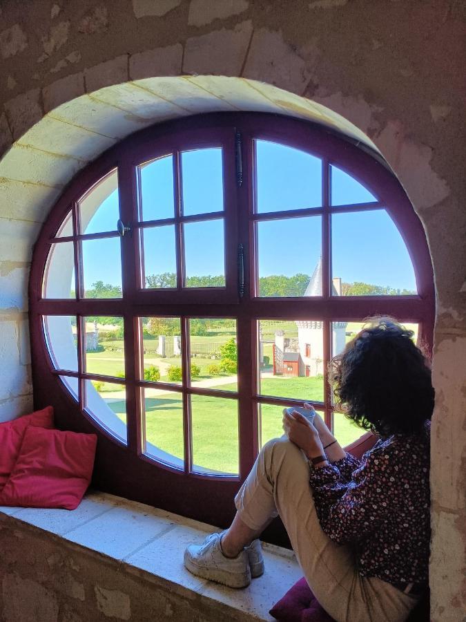 Chambres D'Hotes Au Chateau De Gizeux Buitenkant foto