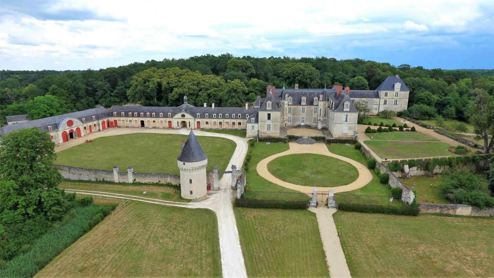 Chambres D'Hotes Au Chateau De Gizeux Buitenkant foto