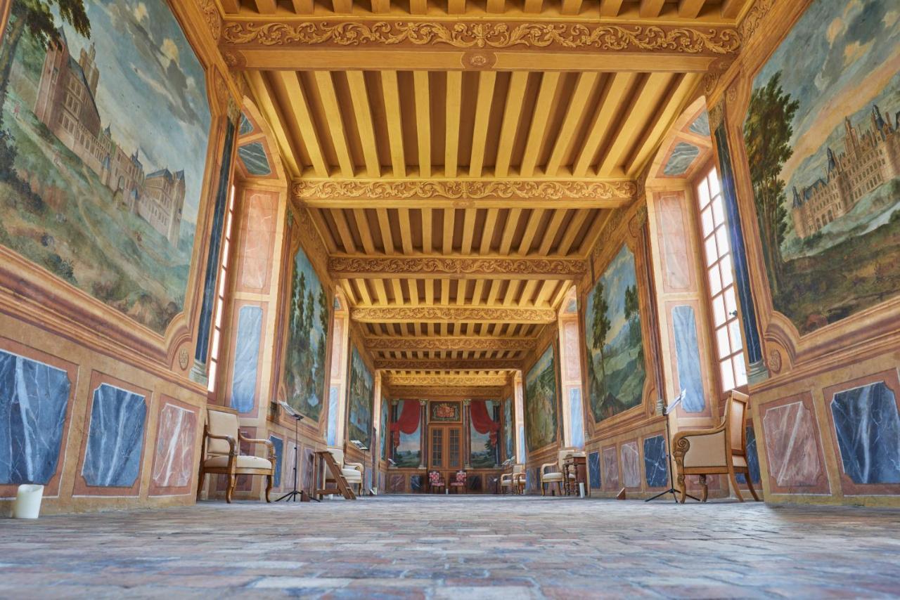 Chambres D'Hotes Au Chateau De Gizeux Buitenkant foto